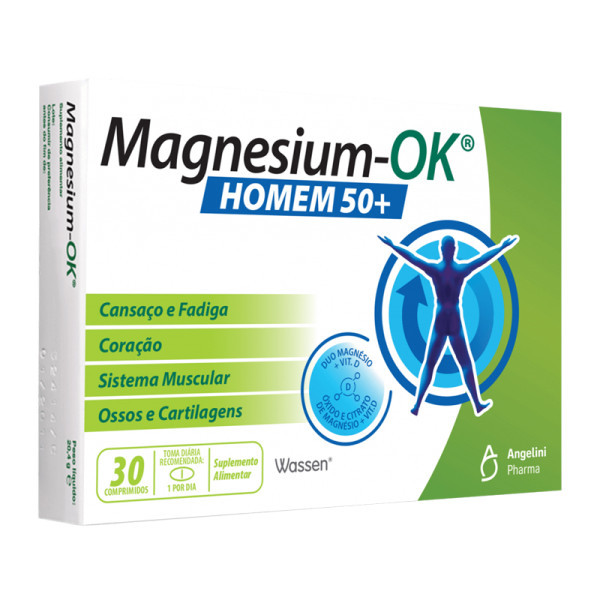 Magnesium-OK Homem 50+ X30